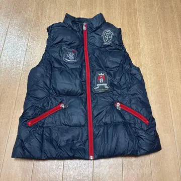 CASTELBAJAC 여성용 다운 베스트 42 네이비