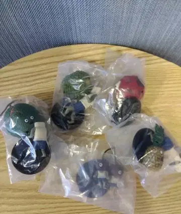 후르츠 좀비 피규어 가챠 5종 세트