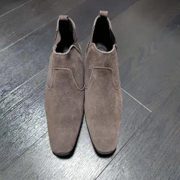 SAPABANDE 브라운 스웨이드 부츠 39