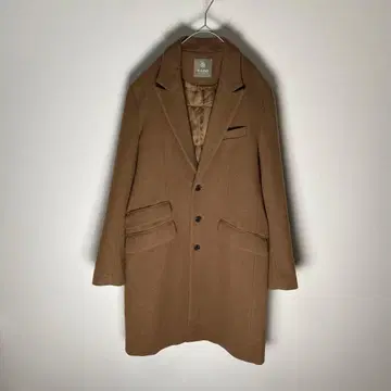 나노 유니버스 체스터 코트 써모라이트 안감 새틴 브라운 M