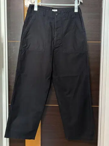 CIOTA 블랙 베이커 팬츠