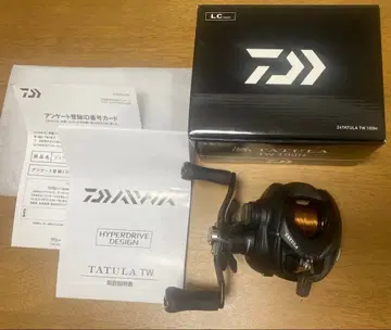 새상품급 DAIWA 24 TATULA TW 100H 베이트릴