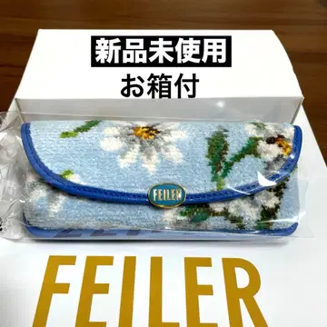 [ 미사용 새상품 ] FEILER 페이러 안경 케이스 화이트 마가렛