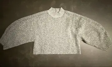 [ ELLIE ] 푸들 니트 그레이