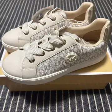 MICHAEL KORS 마이클코어스 스니커즈 MK 로고 화이트
