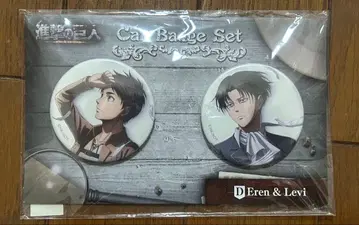 진격의 거인 캔뱃지 세트 엘렌 리바이 D 시즌2 season 2