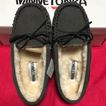 MINNETONKA 미네통카 여성용 모카신 그레이 22cm