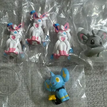 님피아 꼬리 봐봐 피규어 모음 5체