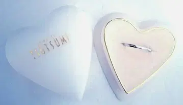 쥬얼리 츠츠미 반지 K10 화이트 골드 반지 9호 새상품급