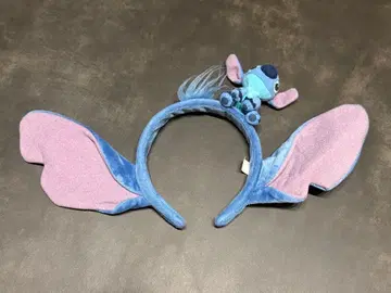 [ 24시간 이내 발송 ] 스티치 귀 달린 머리띠