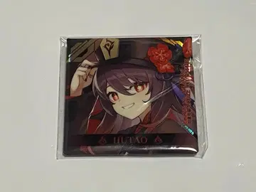 원신 홀로그램 캔뱃지 호두