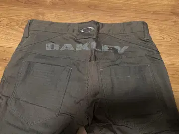 OAKLEY 브라운 스트레치 팬츠 34 오클리