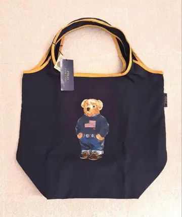 랄프 로렌 폴로베어 에코백 네이비