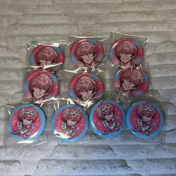 아카기 웬 하프 애니버서리 캔뱃지 등신 SD 세트 니지산지