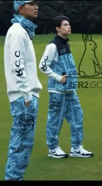 에프알2 골프 오키나와 한정판 페이즐리 패디드 팬츠 XL