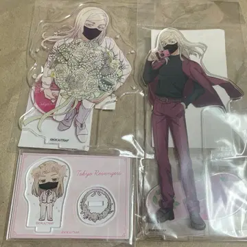 도쿄 리벤저스 산즈 하루치요 아크릴 스탠드 Bouquet 세트 꽃 왕관