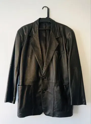 INTERMEZZO 더반 가죽 자켓 테일러드 블랙 양가죽 램 가죽