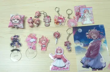 컬러풀피치 노아 아크릴 스탠드 키링 세트