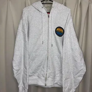 paragraph 지퍼 후드티 화이트