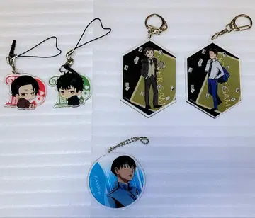 바람 강함 아크릴 키링 쿠라하라 소 조카게 보치쿤 그래프 아트