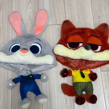 상하이 디즈니 주디 & 닉 팬캡