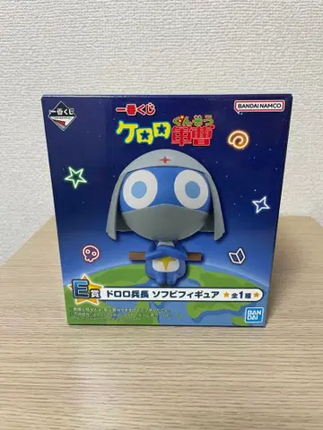 제일복권 개구리 중사 케로로 E상 도롱병장 소프트 비닐 피규어 덤 포함