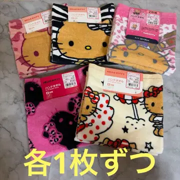 키티 핸드 타월 세트