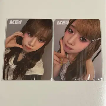 ME:I 회장 한정판 혜택 CD 타카미 후미네 트레이딩 카드 셀카