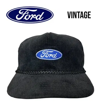 초레어 심플 Ford 포드 빈티지 코듀로이 캡 로고