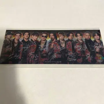 EXILE LIVE TOUR 2025 THE REASON 클리어 카드