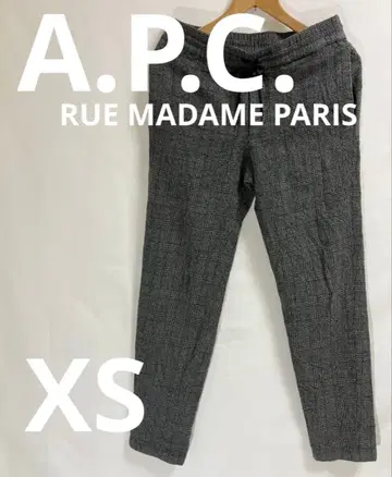 A.P.C. 울 팬츠 그레이 미사용품