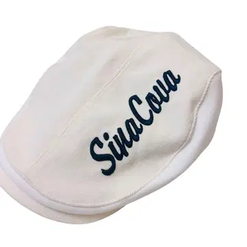 [ 미사용 새상품 택 포함 ] 시나코바 헌팅 모자 골프 화이트