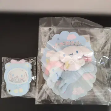 시나모롤 브로치 코르네 & 아크릴 참 세트