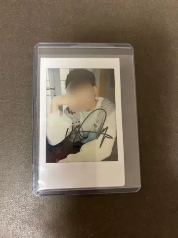 ALPHA DRIVE ONE WEi 김준서 사인 포함 폴라로이드