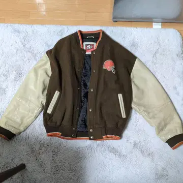 구제 의류, G&H and Carl Banks 브라운 바시티 자켓 XL