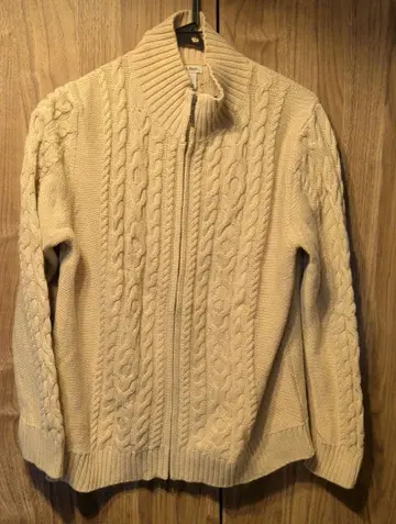 L.L.Bean 케이블 니트 가디건 L ( US 레귤러 )