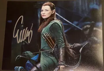 오사카 코믹콘 2025 사인 포토 친필 사인 포함 에반젤린 릴리