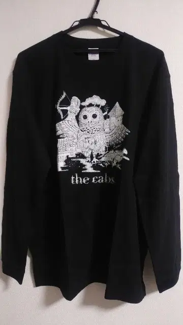 the cabs 캐브스 투어 롱 슬리브 티셔츠 XL