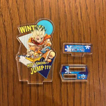 Dr.STONE 이시가미 센쿠 주간 소년 점프 아크릴 피규어 컬렉션 겨울