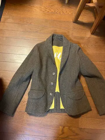 팔라스 팰리스 카키 울 자켓