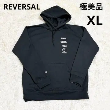 [컨디션 최상] 리버설 멀티 로고 후드티 후디 rvddw 블랙 XL