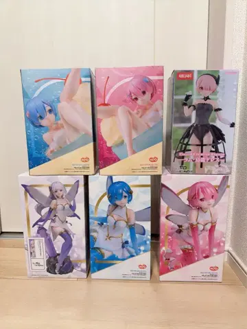 렘 라무 리제로 피규어 세트 묶음 판매