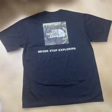THE NORTH FACE 카모플라주 티셔츠 M 블랙