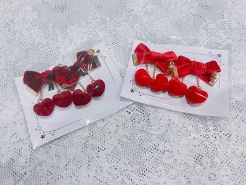 트윈 머리끈 세트 핸드메이드