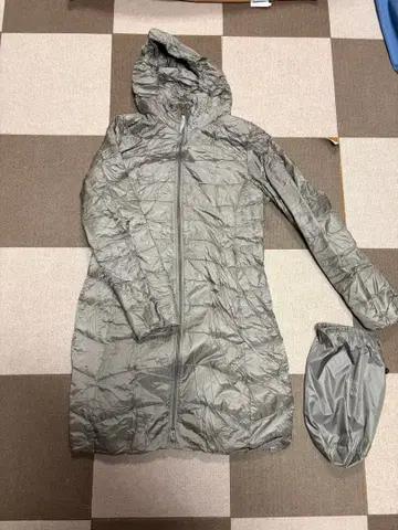 유니클로 UNIQLO 울트라 라이트 다운 엑스트라 웜 롱 M 그레이