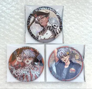 카리스마 쿠사나기 리카이 캔뱃지 3개 세트