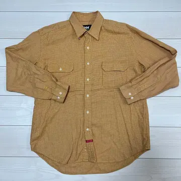 Helly Hansen 체크 무늬 긴팔 셔츠 L