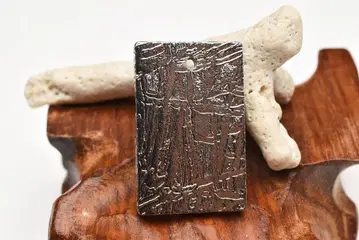 알타이 운석(메테오라이트) 28x18mm 플레이트 펜던트 탑