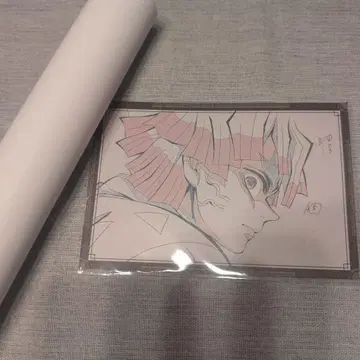 귀멸의 칼날 W 찬스상 포스터 젠이츠