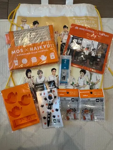 모스버거 하이큐 썸머 럭키백 대기표풍 참 스가와라 코시